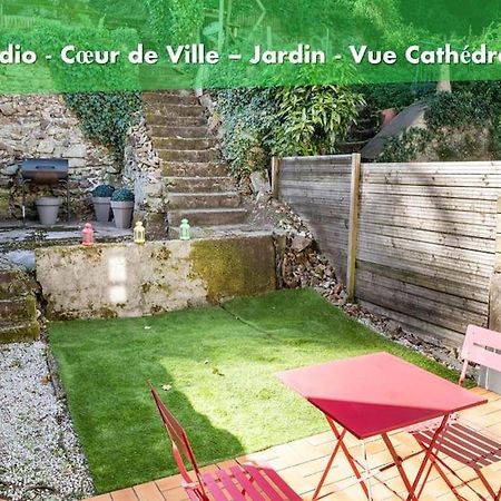 Oo Le Jardin Oo Paisible Studio Equipe Et Bien Place Quimper Eksteriør billede